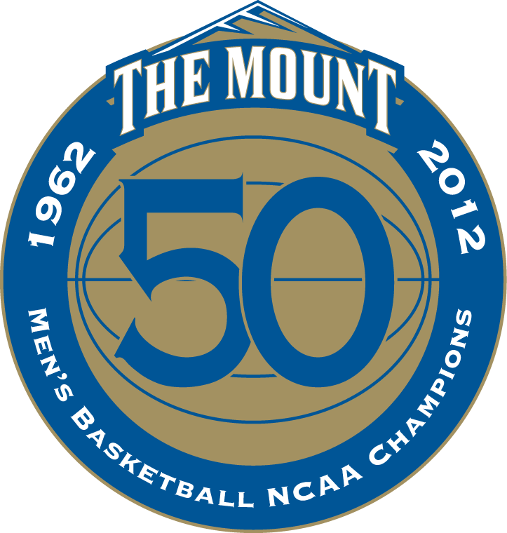 Mount St. Marys Mountaineers 2012 Anniversary Logo 02 iron on paper